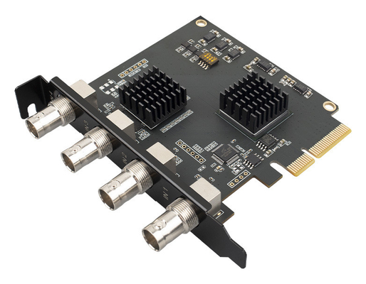 TY4SDI 4 canaux SDI 1080P 60fps carte de capture vidéo pour une solution d'économie d'espace