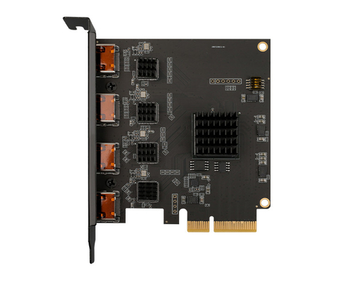 Carte de capture vidéo HD-SDI 4 canaux pour Xos X 1920x1080 Windows 10 de qualité professionnelle