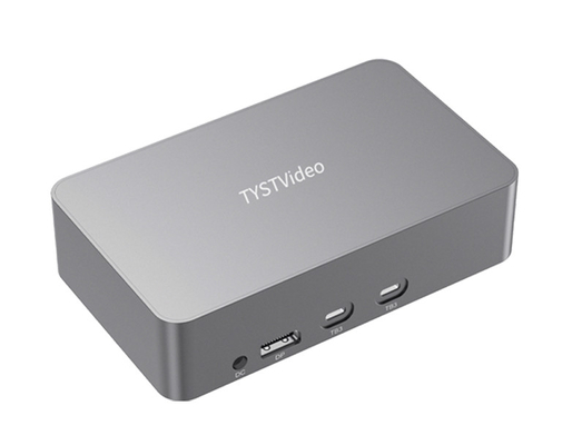TYSTVideo HD Convertisseur Thunderbolt 3 Carte de capture vidéo avec entrée HDMI à 4 canaux