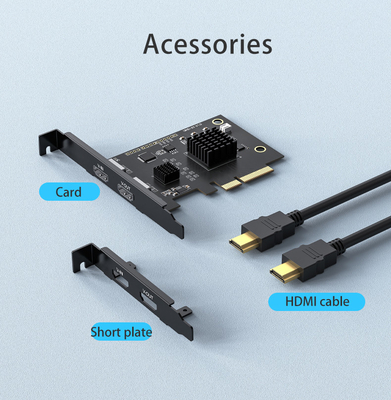 Carte de capture vidéo audio 4K de type SMD professionnel pour enregistrement en direct et OBS