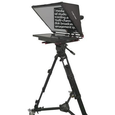 Couleurs de police et de fond personnalisables sur le téléprompteur de moniteur 1000nit pour le studio de télévision