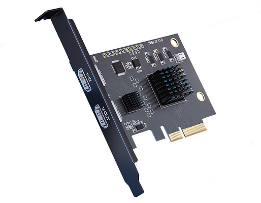 Carte de capture USB 4K compatible avec plusieurs langues pour la diffusion de jeux et l'enregistrement en direct