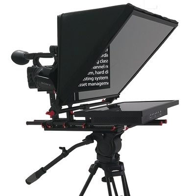 Couleurs de police et de fond personnalisables sur le téléprompteur de moniteur 1000nit pour le studio de télévision