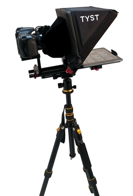 Kit de téléprompteur pour tablette de 7-13 pouces avec écran de revêtement de surbrillance TYSTVideo et poids de 8 kg