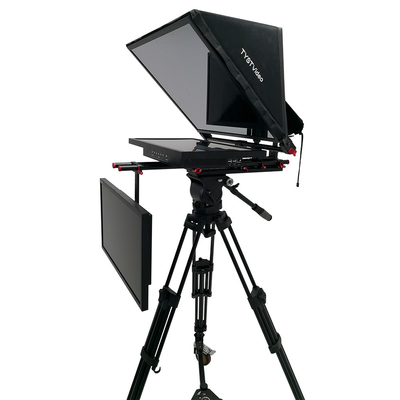 TYSTVideo équipement de radiodiffusion téléprompteur avec moniteur 24 pouces Parfait