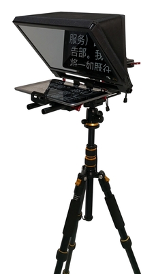 Kit de téléprompteur pour tablette de 7-13 pouces avec écran de revêtement de surbrillance TYSTVideo et poids de 8 kg
