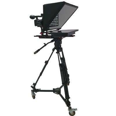 Vidrio de téléprompteur de 21 pouces pour diffuser des nouvelles sur caméra Système pris en charge par type Windows 7