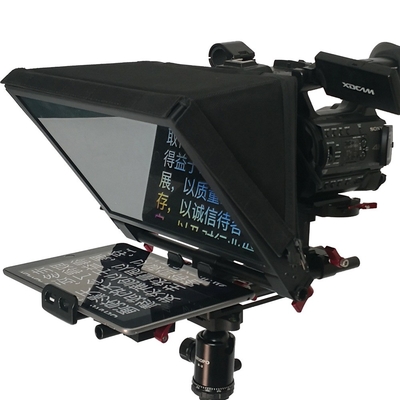 Live Sports Portable Interview Discours Tablette Téléprompteur TS310 7-13 pouces 1 Set Caméra 2-20 pieds