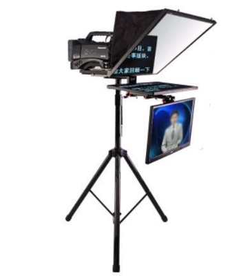 Écran double de haute luminosité de 21 pouces Ordinateur à prévisualisation intégré pour salle de studio de parole