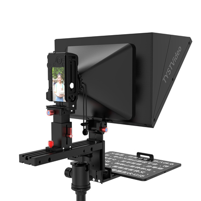 Téléprompteur de téléphonie mobile / tablette de 4 à 15 pouces avec télécommande de TYST