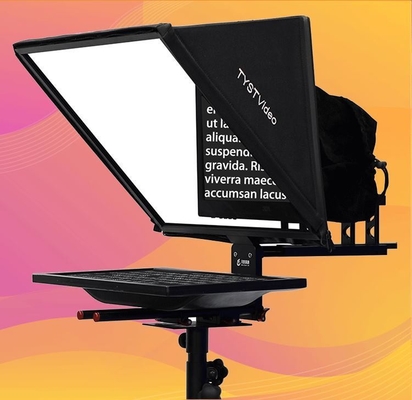 Teleprompteur de télédiffusion de nouvelles de haute performance de 21 pouces avec une luminosité de moniteur de 1000 nit