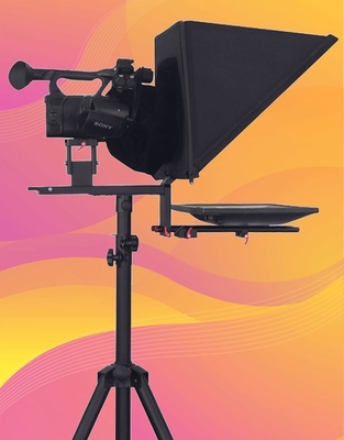 Teleprompteur de télédiffusion de nouvelles de haute performance de 21 pouces avec une luminosité de moniteur de 1000 nit