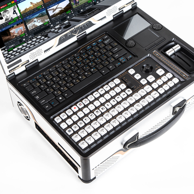 Tystvideovideo Guide Tout en une machine diffusion en direct 17,3 pouces Mating Écran avec Vmix Switcher