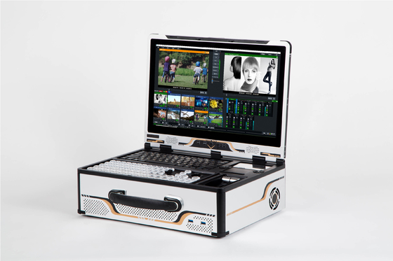 Tystvideovideo Guide Tout en une machine diffusion en direct 17,3 pouces Mating Écran avec Vmix Switcher