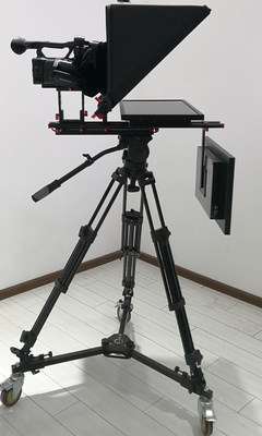 Téléprompteur de moniteur de 24 pouces à haute transmission pour équipement de radiodiffusion vidéo TYSTV