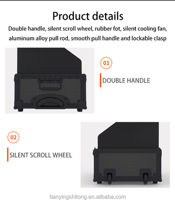 Angle de vue verticale réglable TYSTVideo Control Teleprompter Studio
