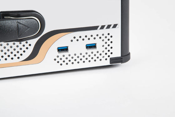 12 chaînes intégrées à un commutateur réseau Portable en HD vidéo enregistrement et diffusion tout en une machine