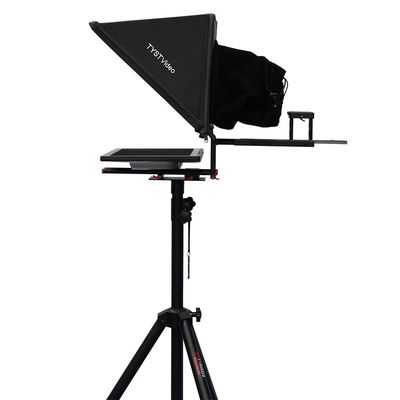 TS240 24 pouces Studios télédiffusion téléprompteur vidéo avec contrôleur sans fil