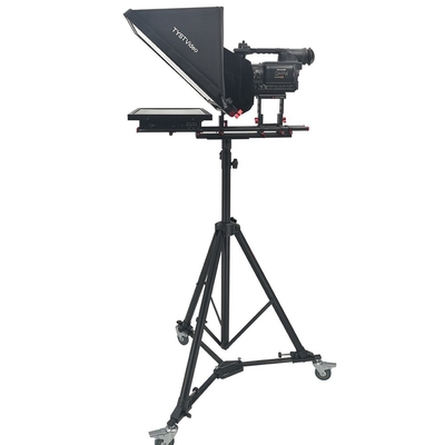24 pouces écran unique Prompteur intégré Auto-miroir pour téléprompteur télédiffusion