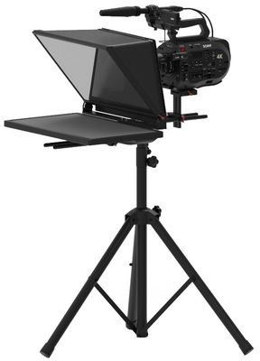 TS200 Téléprompteur 20 pouces Moniteur unique Studio Autocue avec monture de support réglable