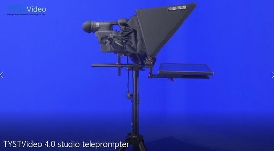 Téléprompteur professionnel de 24 pouces pour caméra DV 1920*1080P Résolution télécommande sans fil