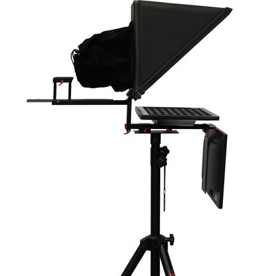 Téléprompteur pour tablettes en aluminium portable 20 pouces