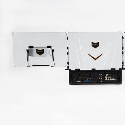 Source de signal Internet 17,3 pouces Équipement de diffusion en direct sur trois écrans pour jeu sportif en plein air portable