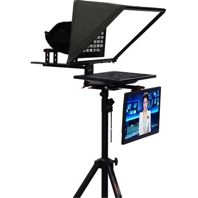 TYSTVideo Studio professionnel Téléprompteur à double écran de 22 pouces