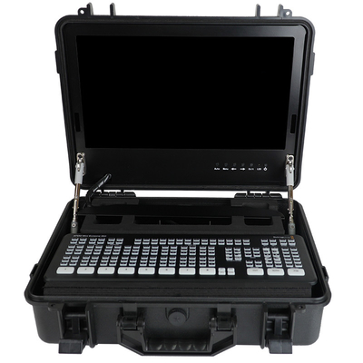 Cas de transport noir professionnel pour le commutateur portable et protecteur Blackmagic ATEM
