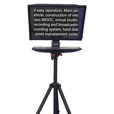 Studio Teleprompter pour diffusion en direct et talk show TYSTVideo 22 pouces