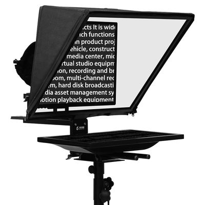 Studio Teleprompter pour diffusion en direct et talk show TYSTVideo 22 pouces