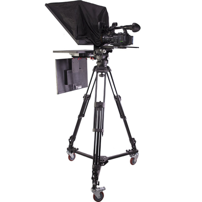 Téléprompteur de studio professionnel à l'intérieur ou à l'extérieur TS-T110/22D double écran PTZ