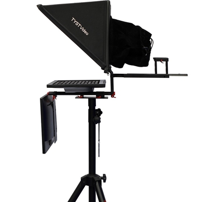 TYSTVideo 24 pouces grand écran téléprompteur à double écran pour station de studio