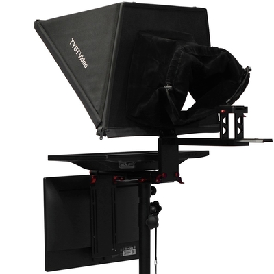 TYSTVideo 24 pouces grand écran téléprompteur à double écran pour station de studio