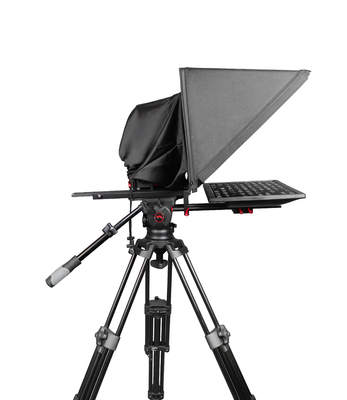 Teleprompteur de télévision et de studio de diffusion de 24 pouces avec télécommande vidéo Tyst de 5 mètres