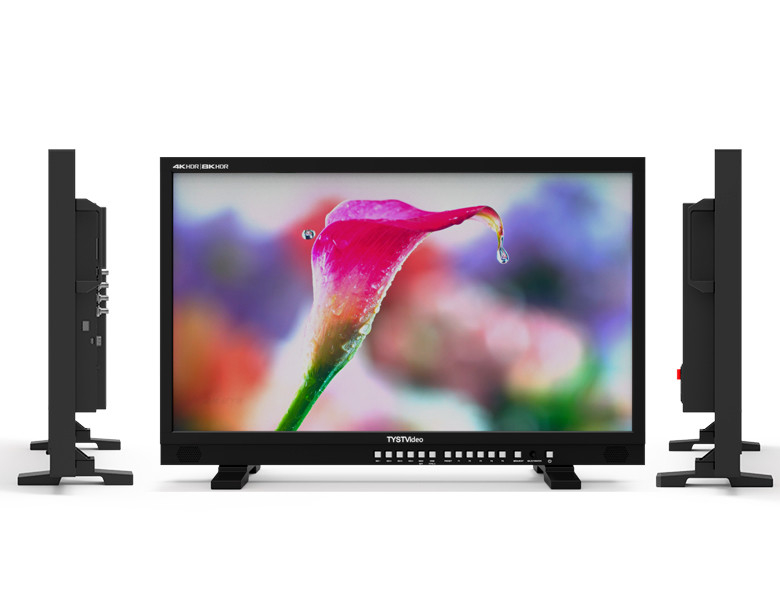 TYSTVideo Directeur Ultra-HD Moniteur 12G-SDI Entrée/sortie 32'' Grand écran Support de moule privé Mode HDR/Gamma EOTF