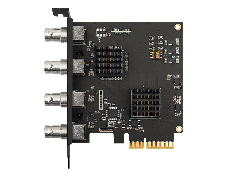 L'acquisition d'audio et de vidéo en direct est facilité avec la carte de capture HD 1080p TY-4SDI