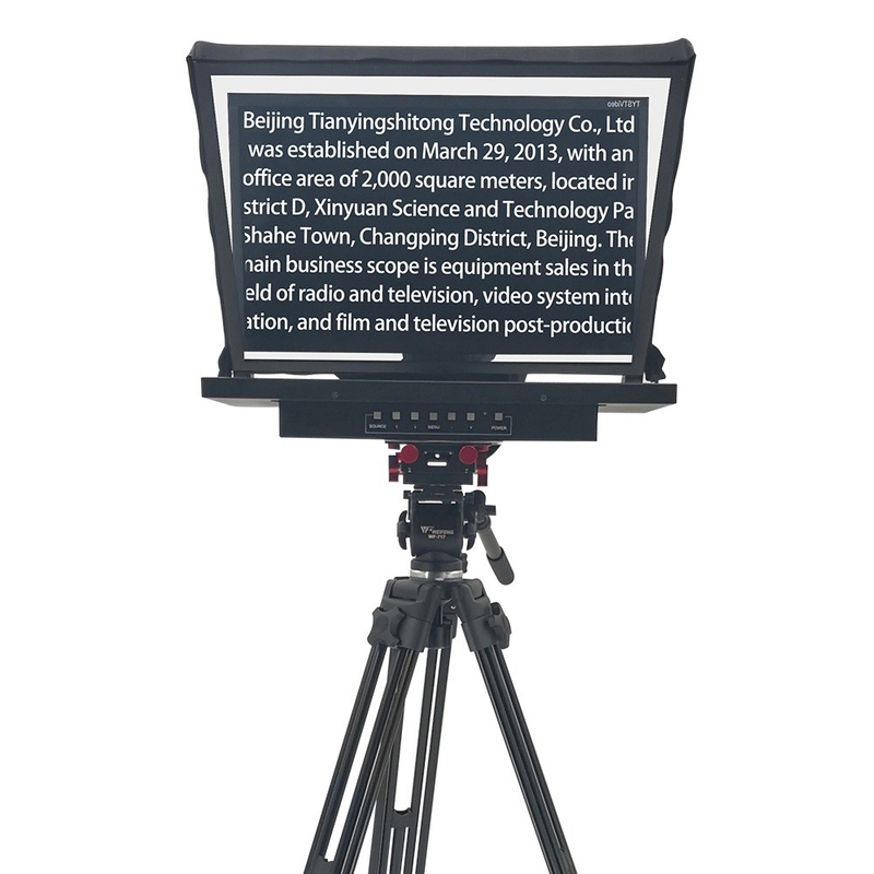 24 pouces TYST Prompter Moniteur Teleprompter pour le studio de télévision en direct 1 Set Tystvideo TY-24G