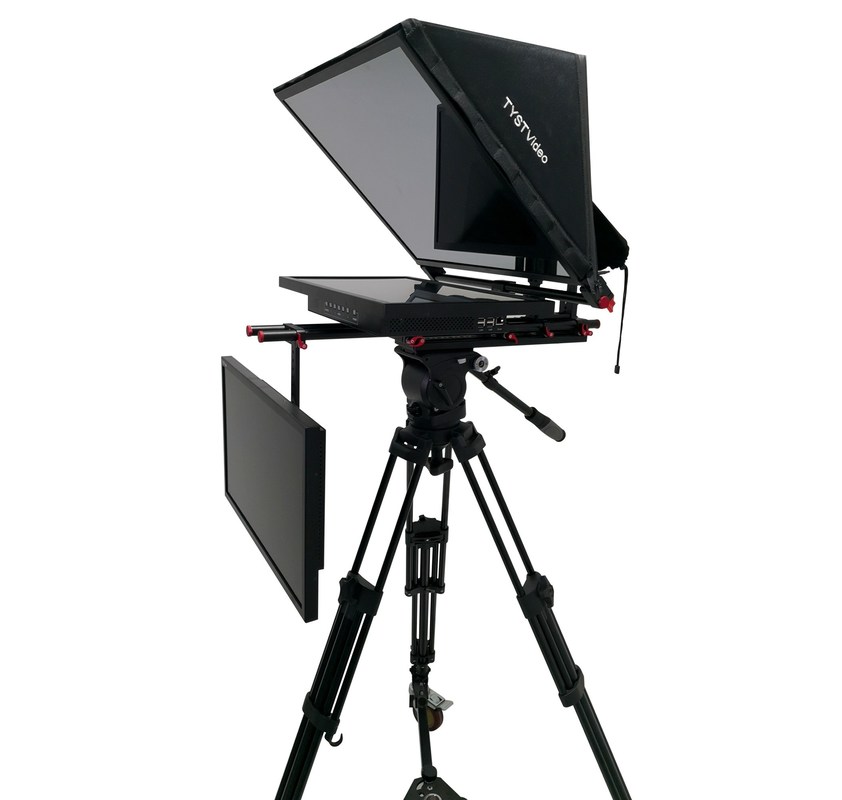 TY-24G2 Pro 24 " Dual Screen Studio Teleprompter L'outil ultime pour la diffusion de nouvelles