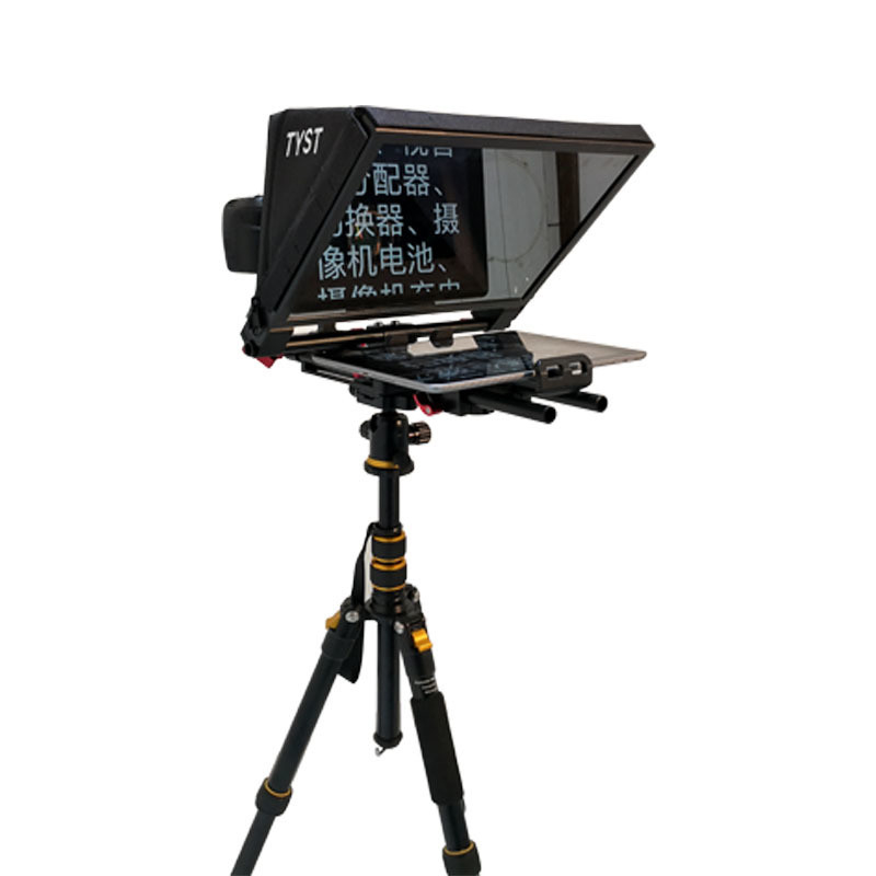 TS310 7-13 pouces Tystvideo Portable Interview Discours Tablette Téléprompteur pour les sports en direct