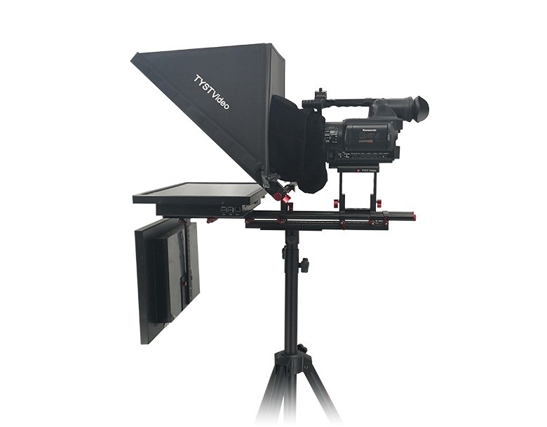 Téléprompteur portable de contrôle d'écran de 21 pouces pour diffusion en direct