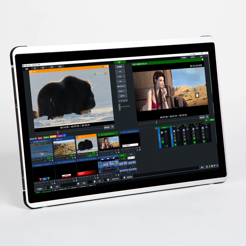 17.3 pouces HD diffusion en direct Machine tout-en-un pour diffusion en direct et enregistrement