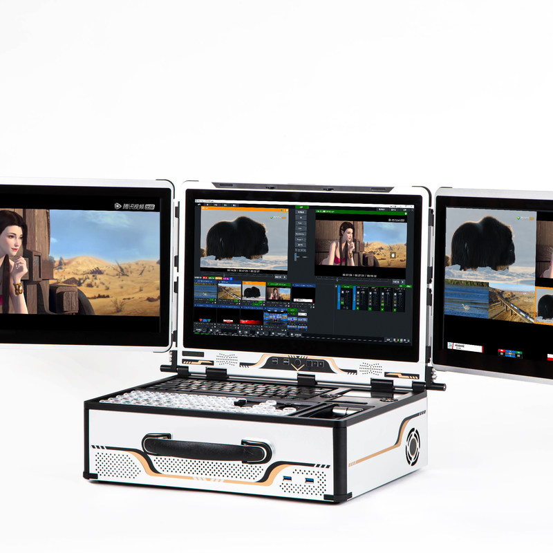 17.3 pouces TYSTVideo Media Broadcast Tout en un appareil avec 16G de RAM et vMix Livestream