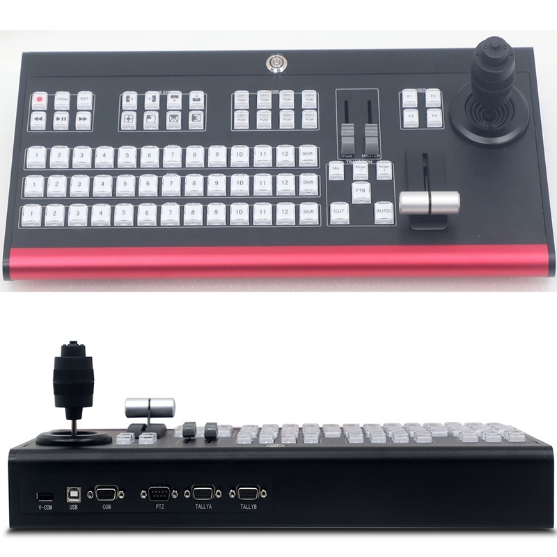 Surface de contrôle vMix basée sur le protocole MIDI pour les studios de diffusion noirs